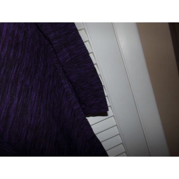 Chico's purple 3/4 sleeve knit top 0 (4) Very good‎ condition - Picture 3 of 5